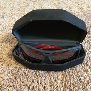 Sunglasses and case